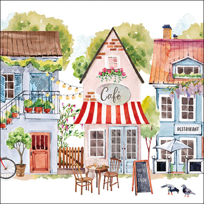 Cottage paper napkins
