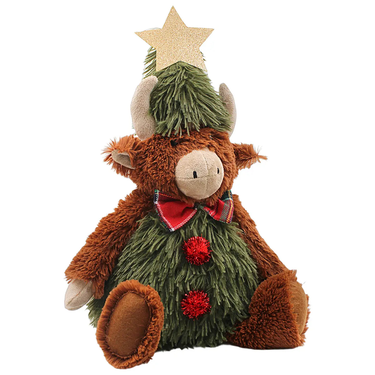 Xmas Soft Highland Cow