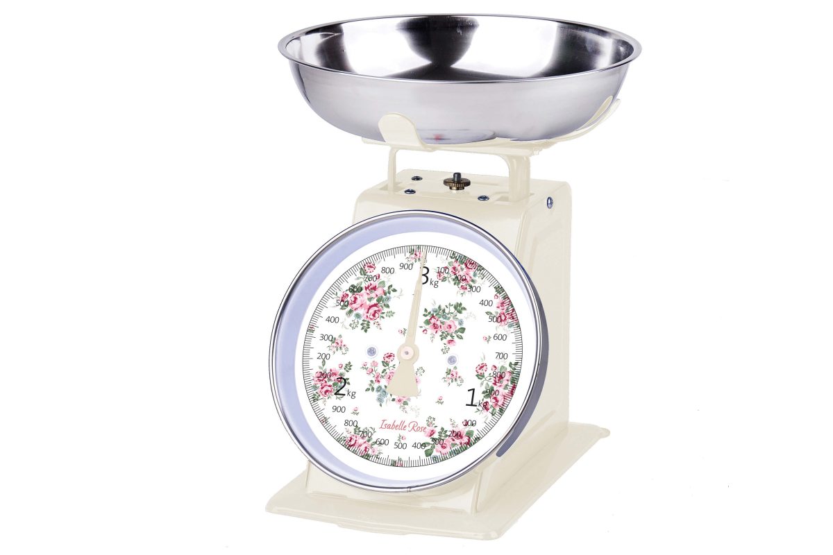 Lisa beige kitchen scale