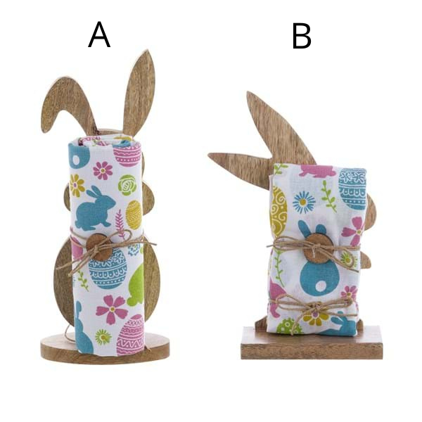 Rabbit with Tea towel