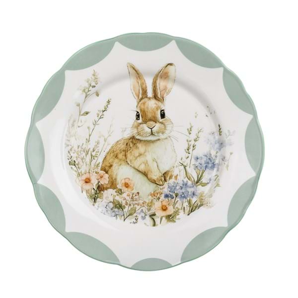Dessert Hares' with sage green