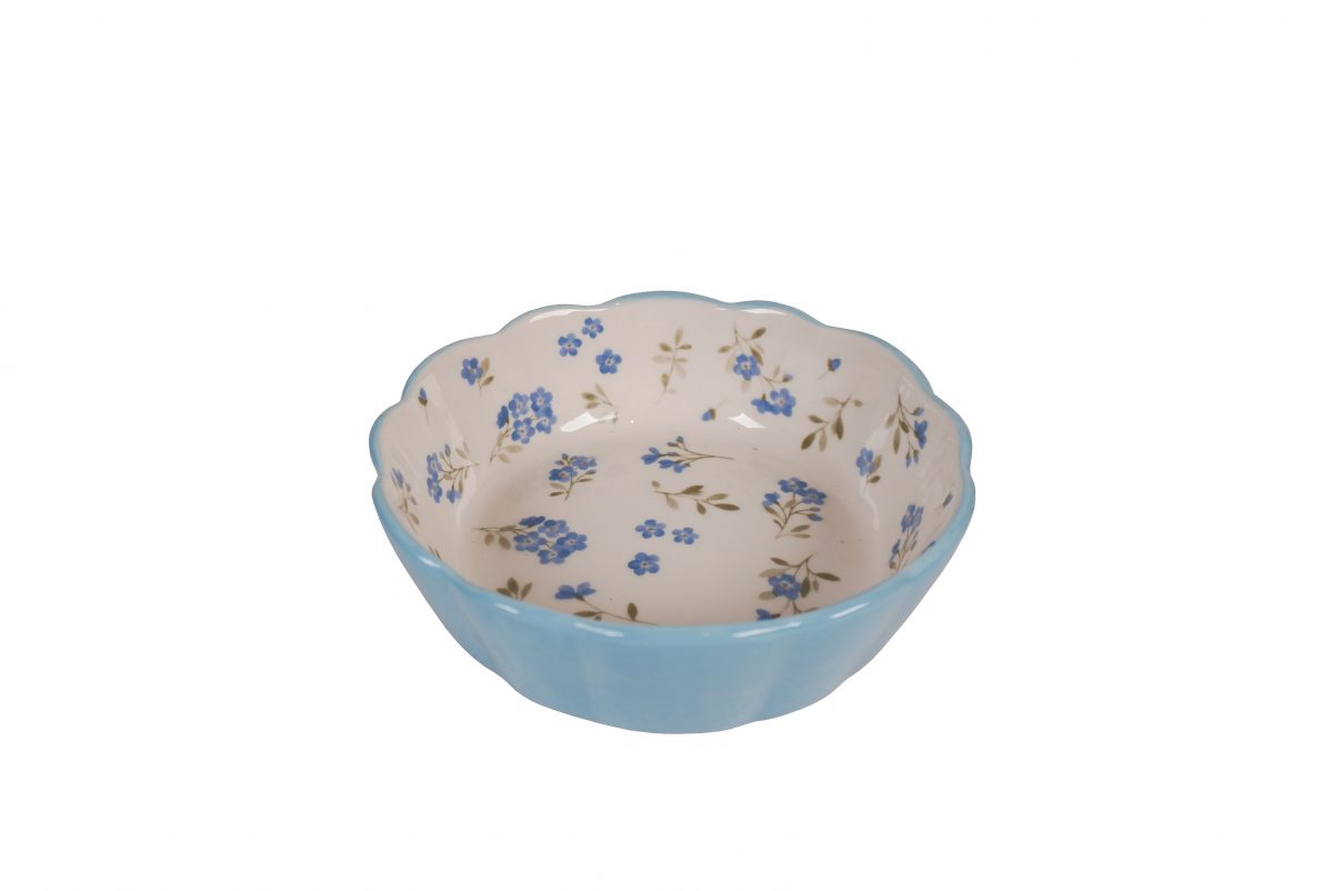 Forget me blue bowl