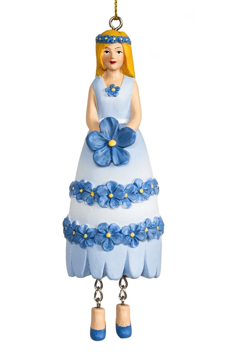 Forget-me-not girl hanging