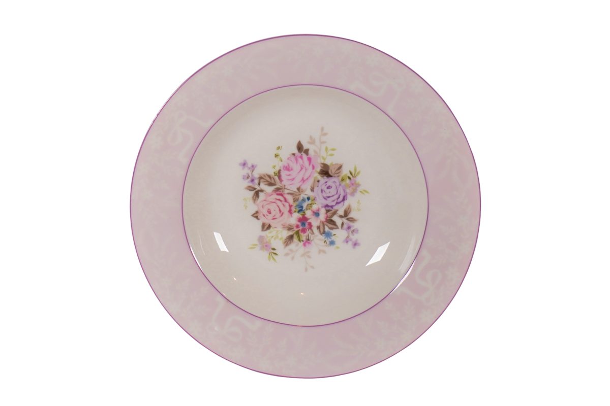 Flora soup plate