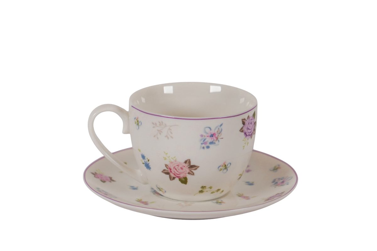Flora cup & saucer