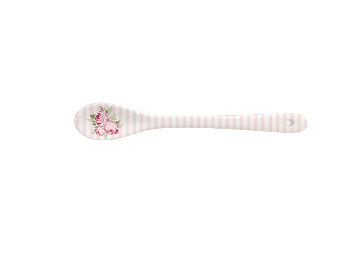 Porcelain spoon Tiny flowers