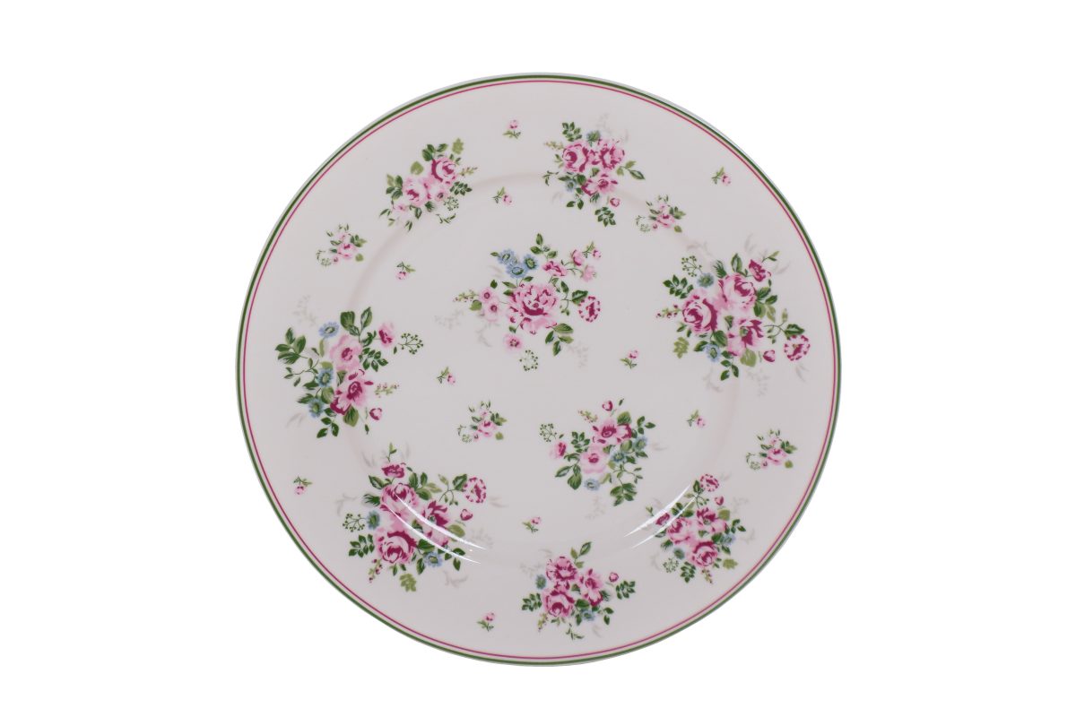 Porcelain dessert plate Lisa