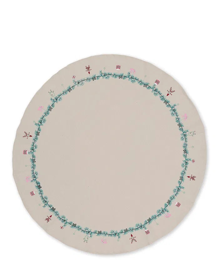 Pixie sand round tablecloth
