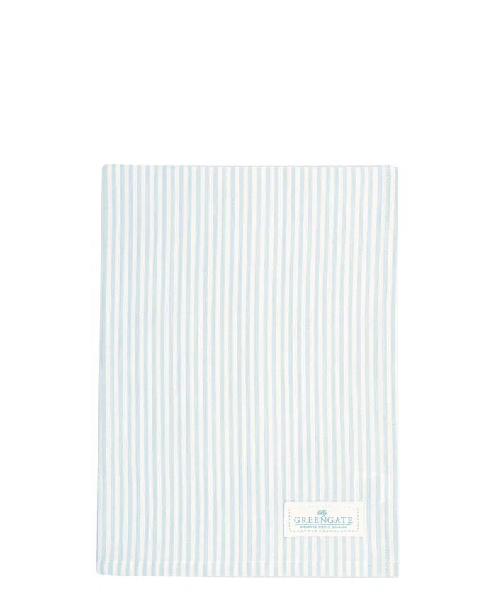 Tea towel Alexa stripe pale blue