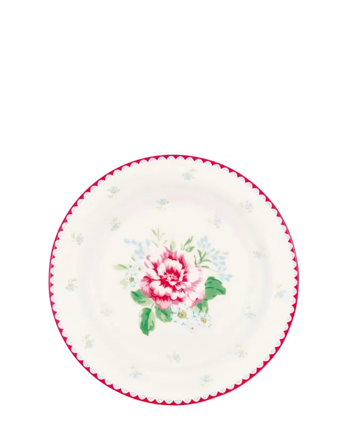 Small plate Alivia white