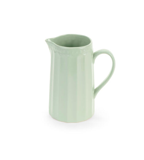 Ceramic sage green water jug