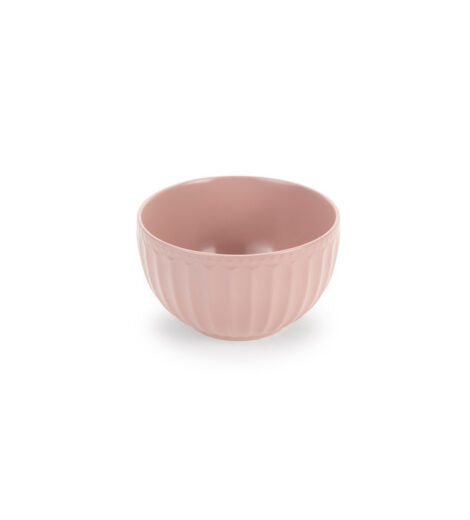 Ceramic salad bowl pastel pink