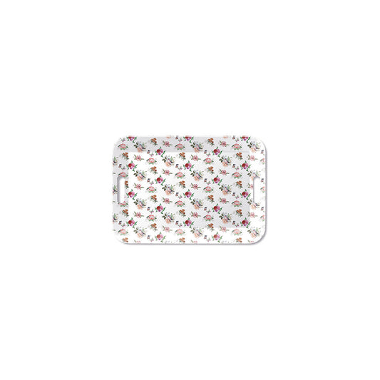 Charlotte Vintage flower garden Tray melamine