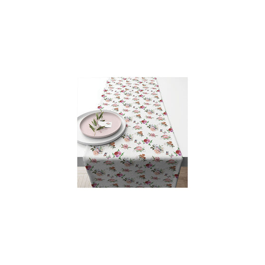Charlotte vintage white Table runner
