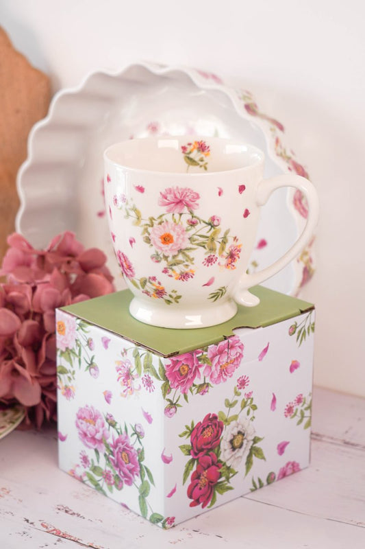 Poeny bunch large mug