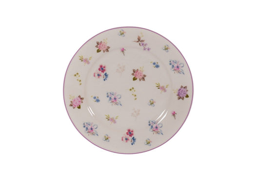 Flora dessert plate