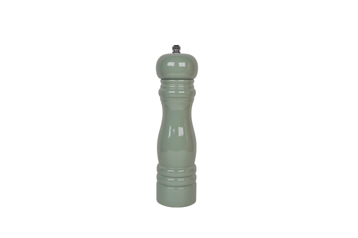 Salt & pepper grinder 21,5 cm in sage green color Isabelle Rose