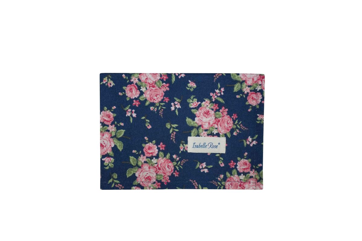 bella dark blue Tea towel
