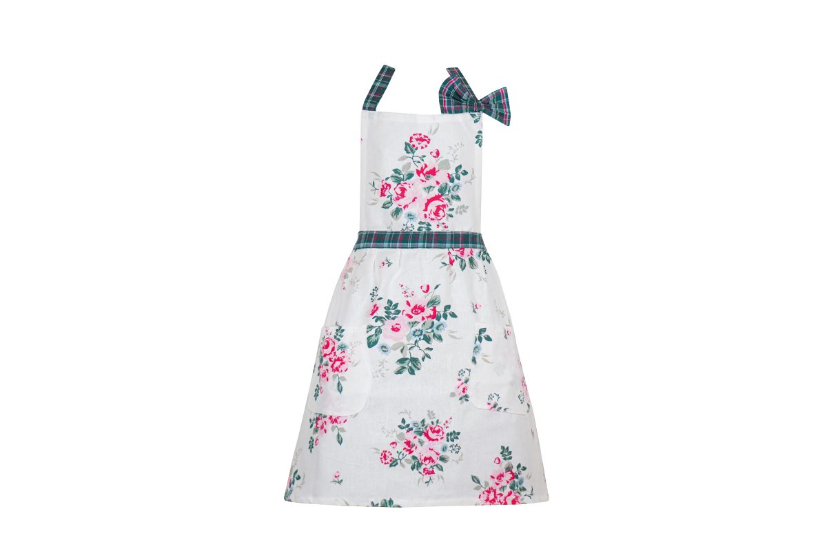 Kids apron Lisa with flower