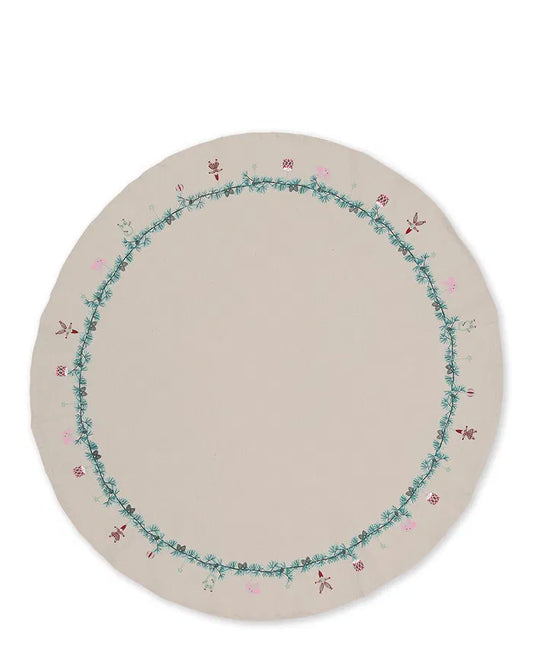 Pixie sand round tablecloth