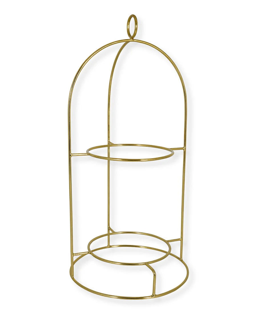 Cake plate holder Gold