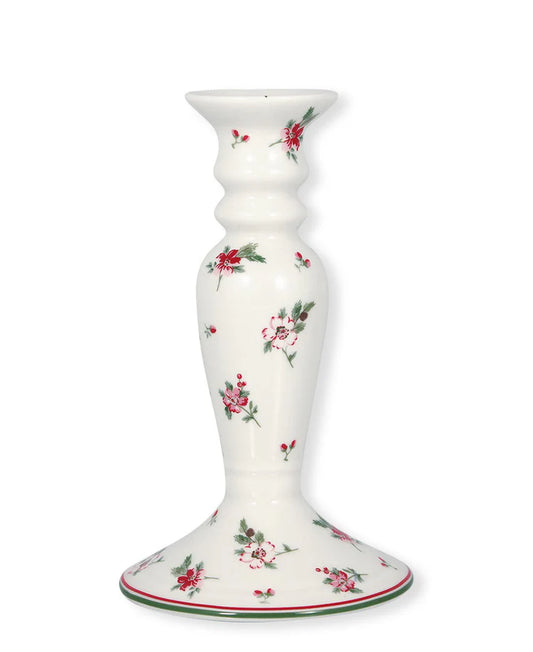 Holly berries candleholder