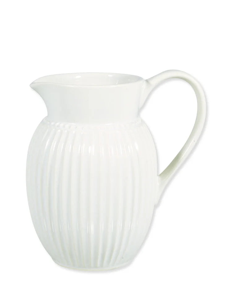 White Milk Jug