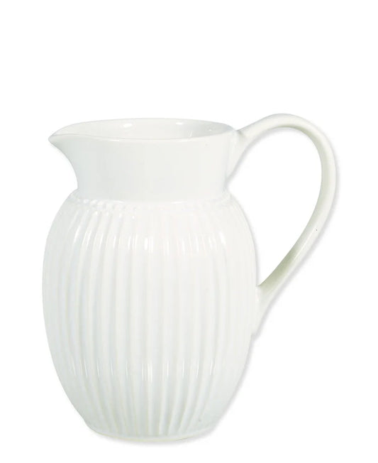 White Milk Jug