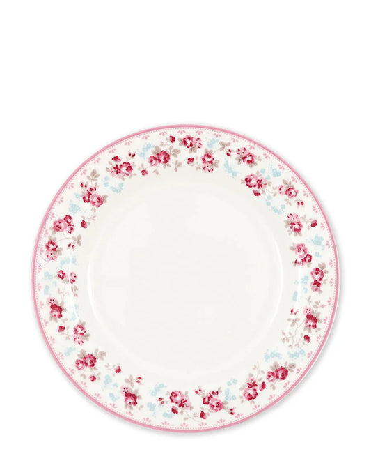 Elsy white plate