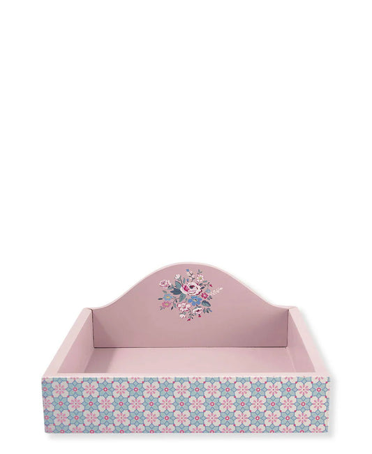 wooden napkin tray