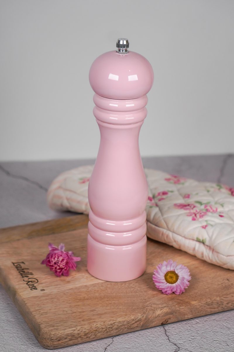 Salt & pepper grinder 21,5 cm in pink color Isabelle Rose