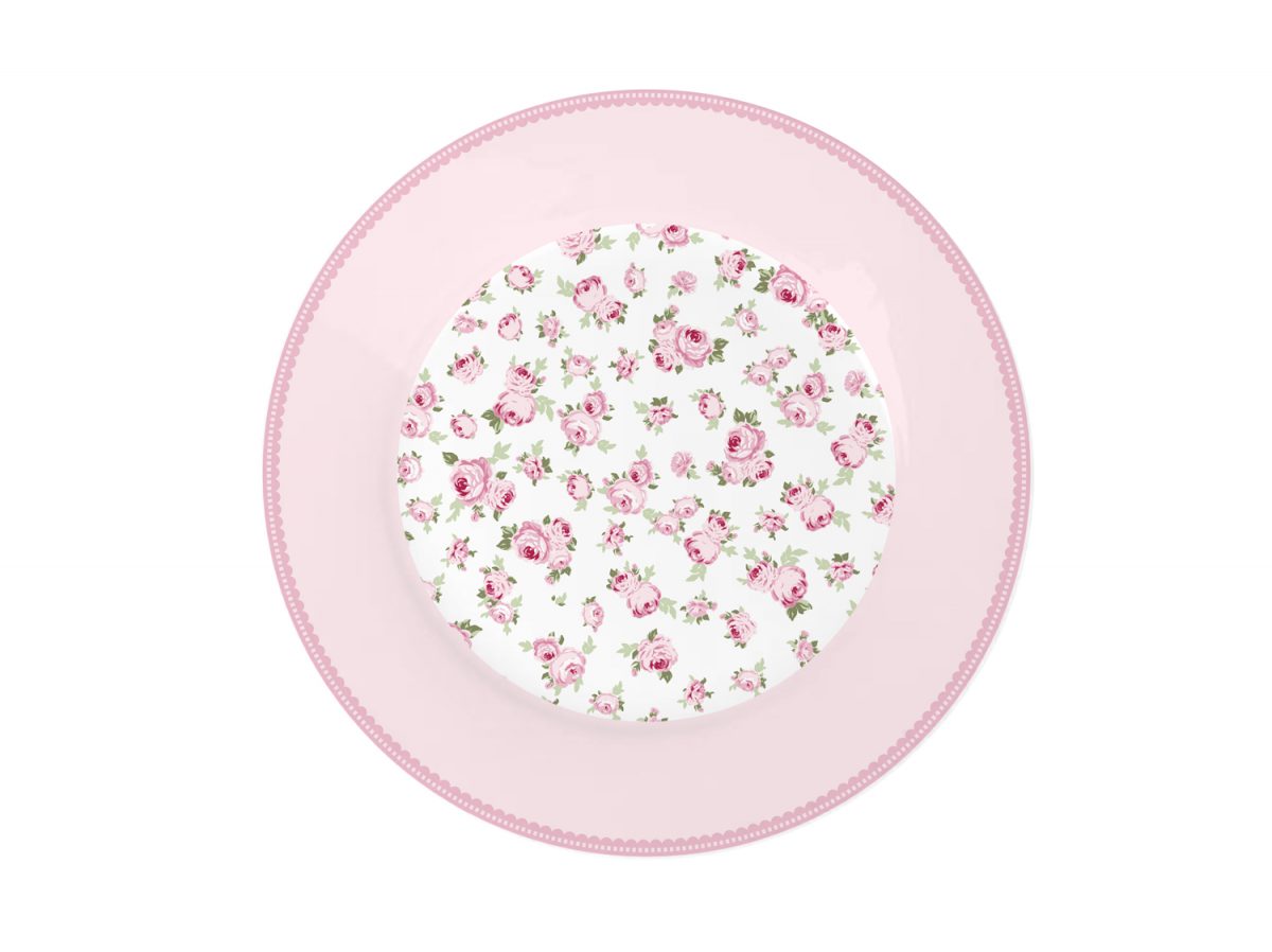 Porcelain dessert plate Tiny flowers 19 cm Isabelle Rose