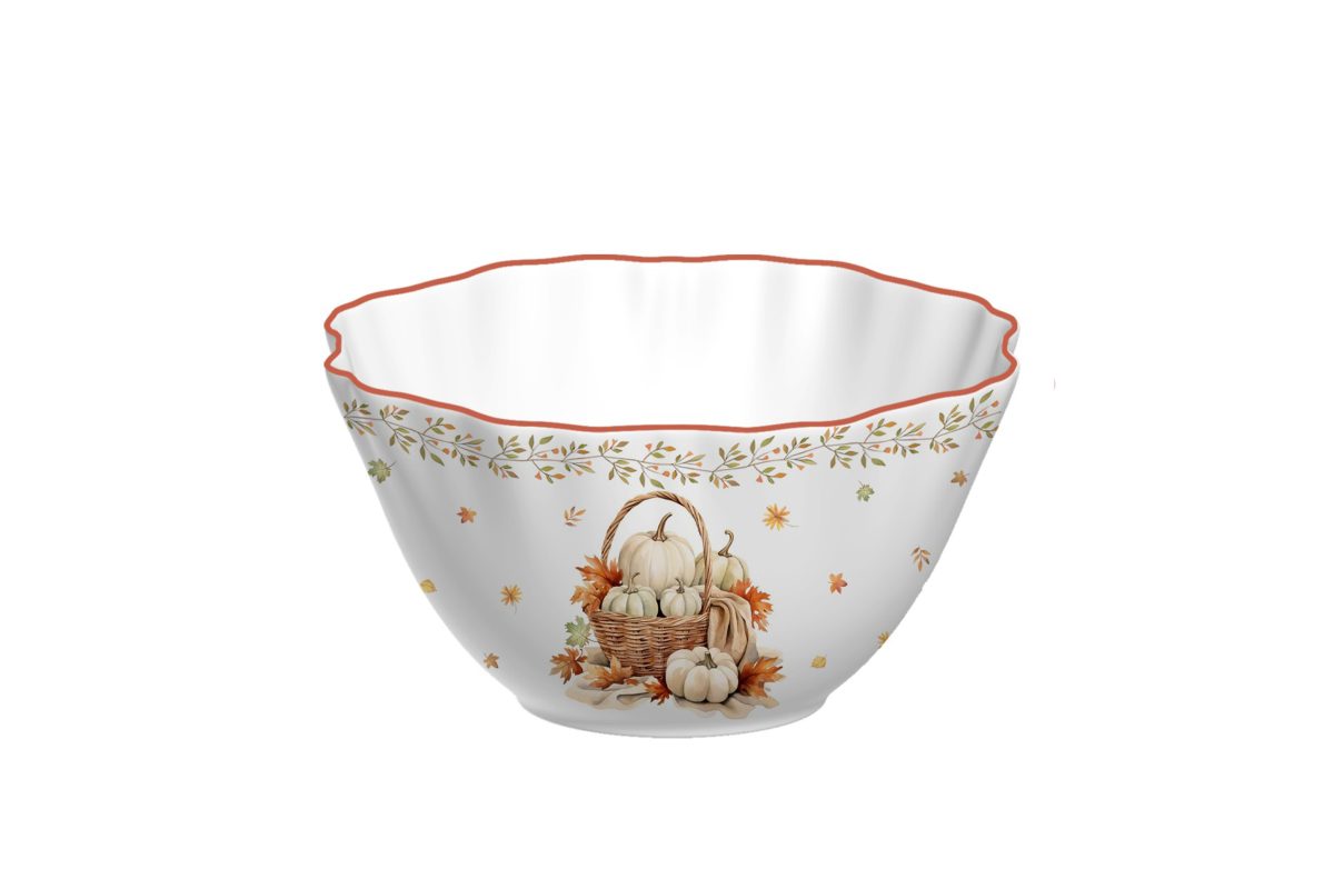 Vintage Autumn bowl