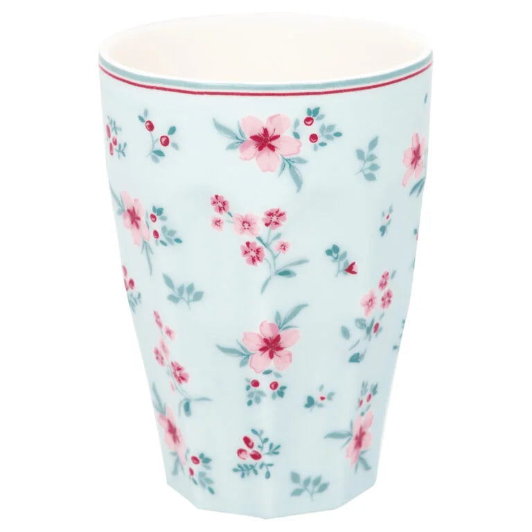 French latte mug Sila Pale blue