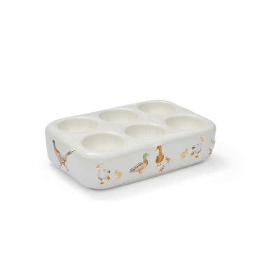 Farm ceramic egg storage